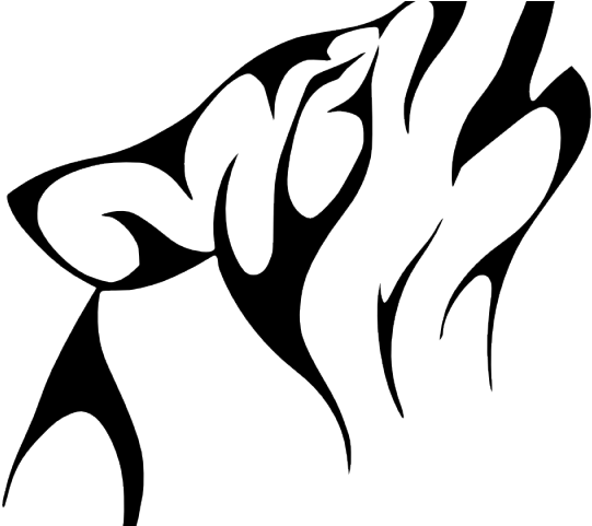 Share - Tweet - Pin - Share - Fish Tattoos Png - Wolf Tattoo (640x480), Png Download