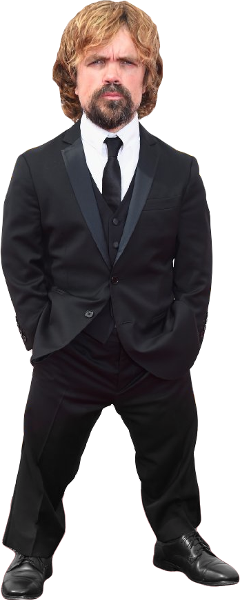 Cutout - Peter Dinklage Life Size Cutout (348x870), Png Download