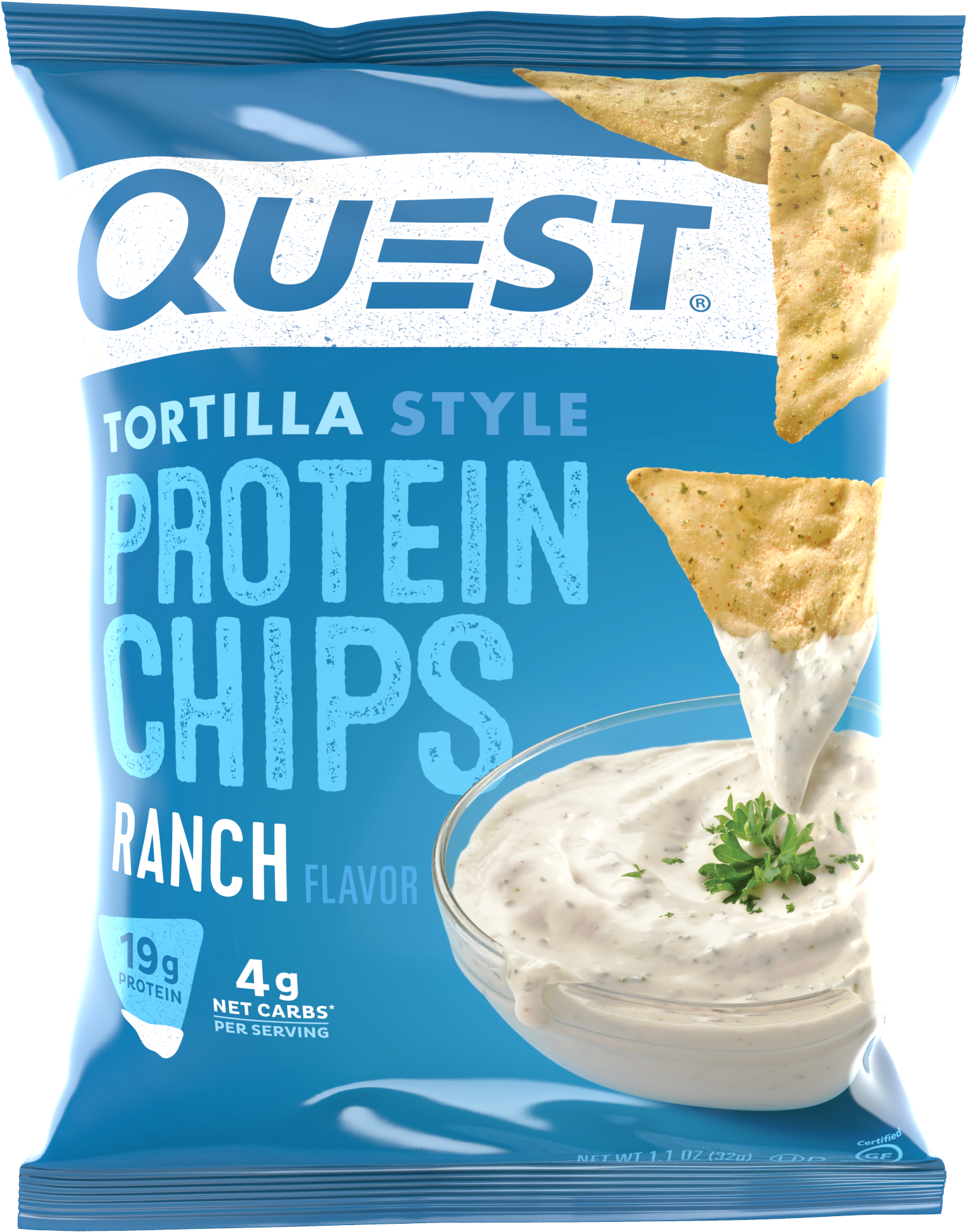 Quest Products Qst Prtn Tortilla Chips Ranch 1/6ct - Quest Protein Tortilla Chips (1560x2000), Png Download