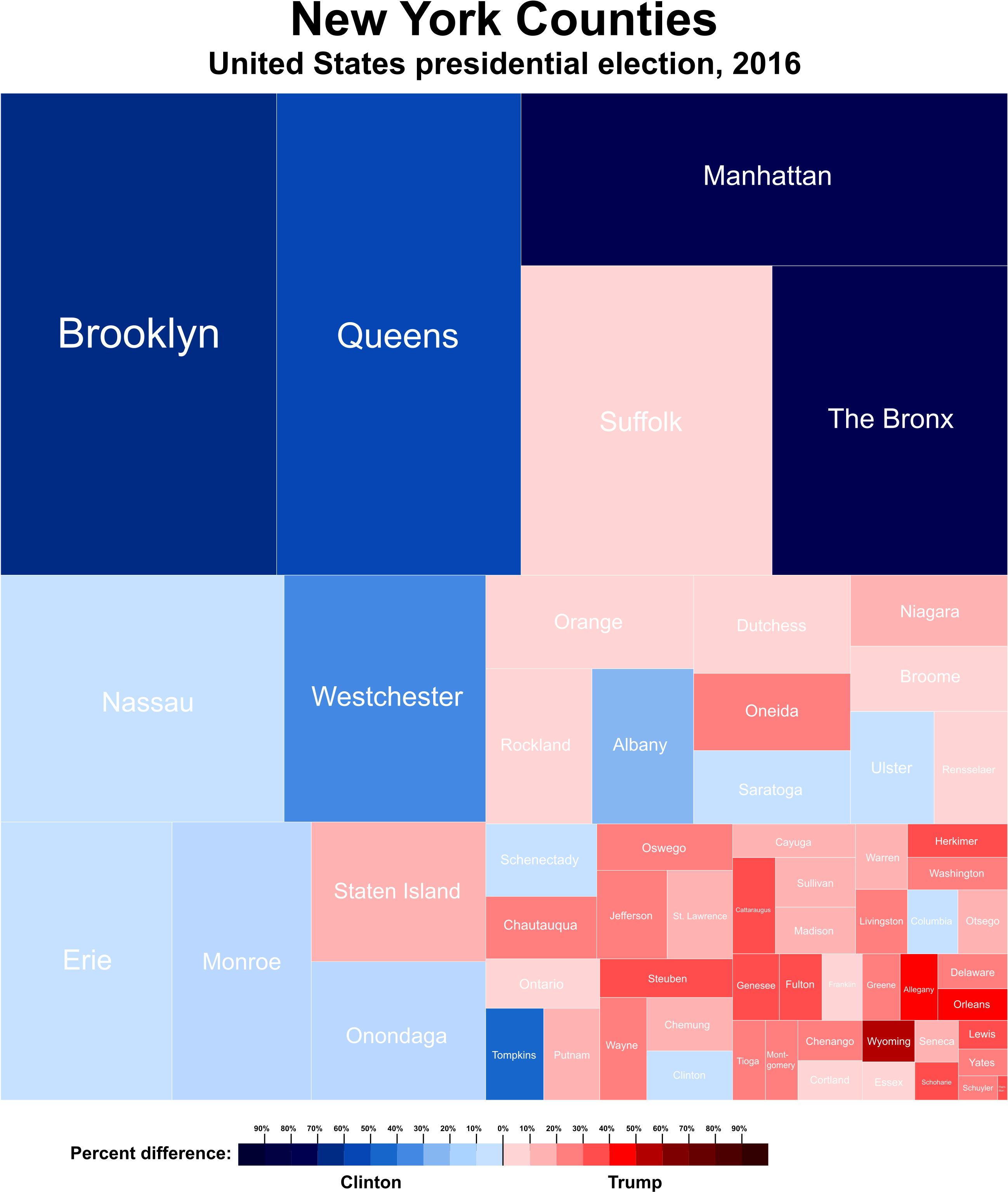 United States Presidential Election In New York, - 2016 Nyc Presidential Election (2904x3201), Png Download