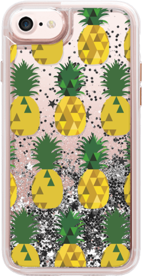 Casetify Iphone 7 Glitter Case - Mobile Phone (282x560), Png Download