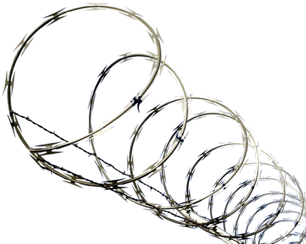 Barbwire - Transparent Barbed Wire Png (429x350), Png Download