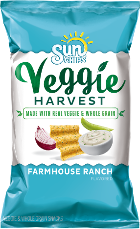 Sunchips® Veggie Harvest Farmhouse Ranch Flavored Veggie - Sunchips Veggie Harvest Farmhouse Ranch (286x467), Png Download