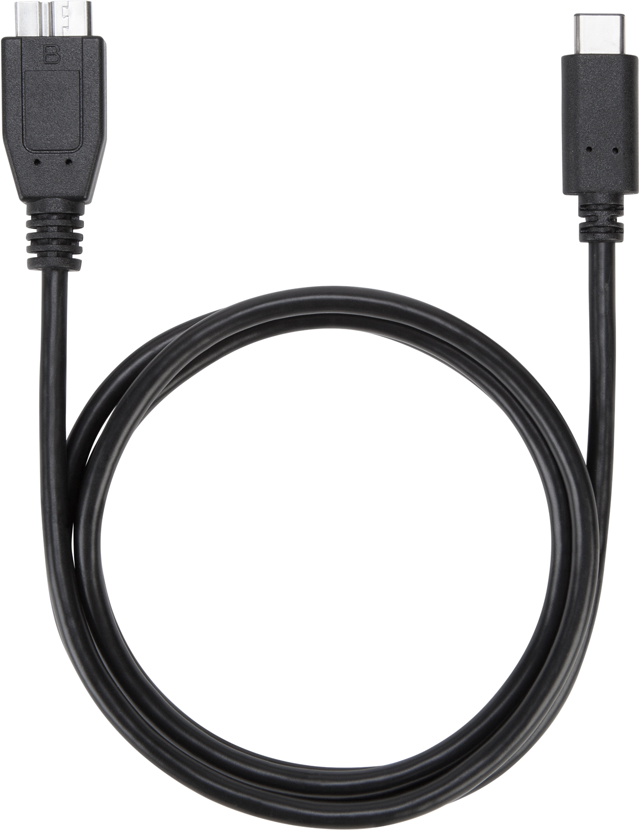1 Meter Usb C To Micro Usb B 5gbps Cable - Usb To Micro Usb Png (1467x1800), Png Download