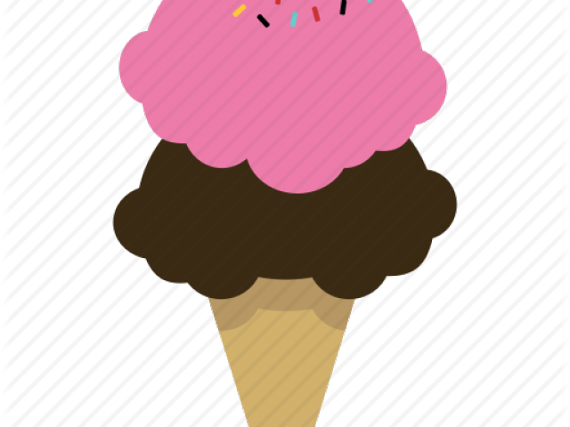 Ice Cream Icon Png Pink (640x480), Png Download