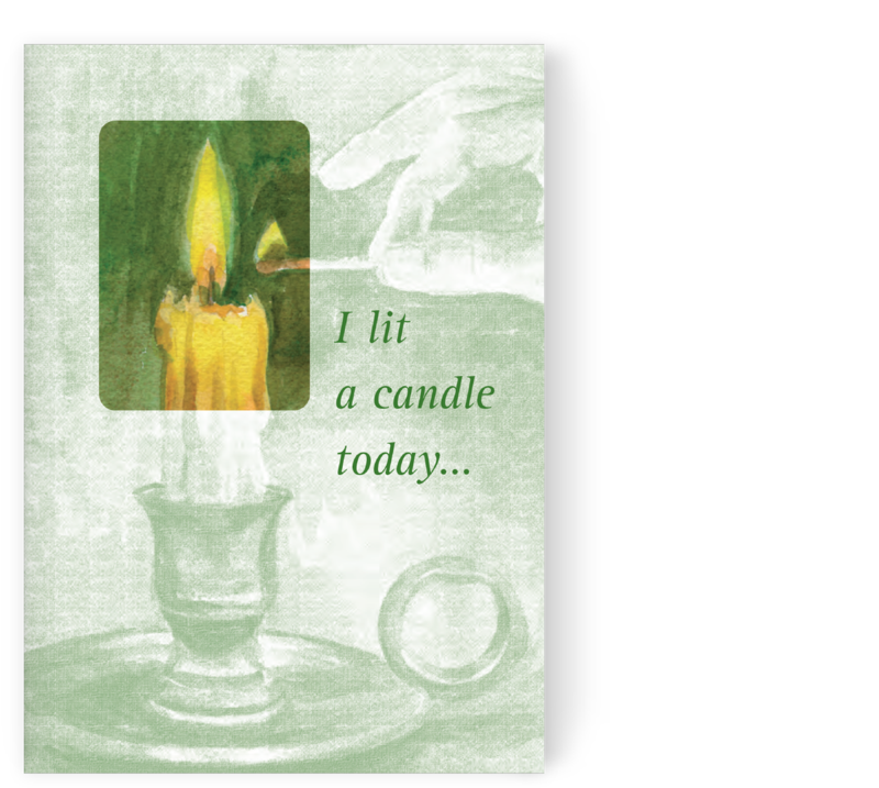 All Occasion Candle Card <br> Suggested - Candle (1024x768), Png Download