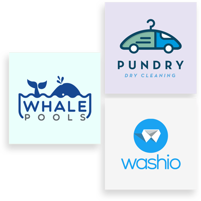 Cleaning Logo Examples - Design (400x400), Png Download