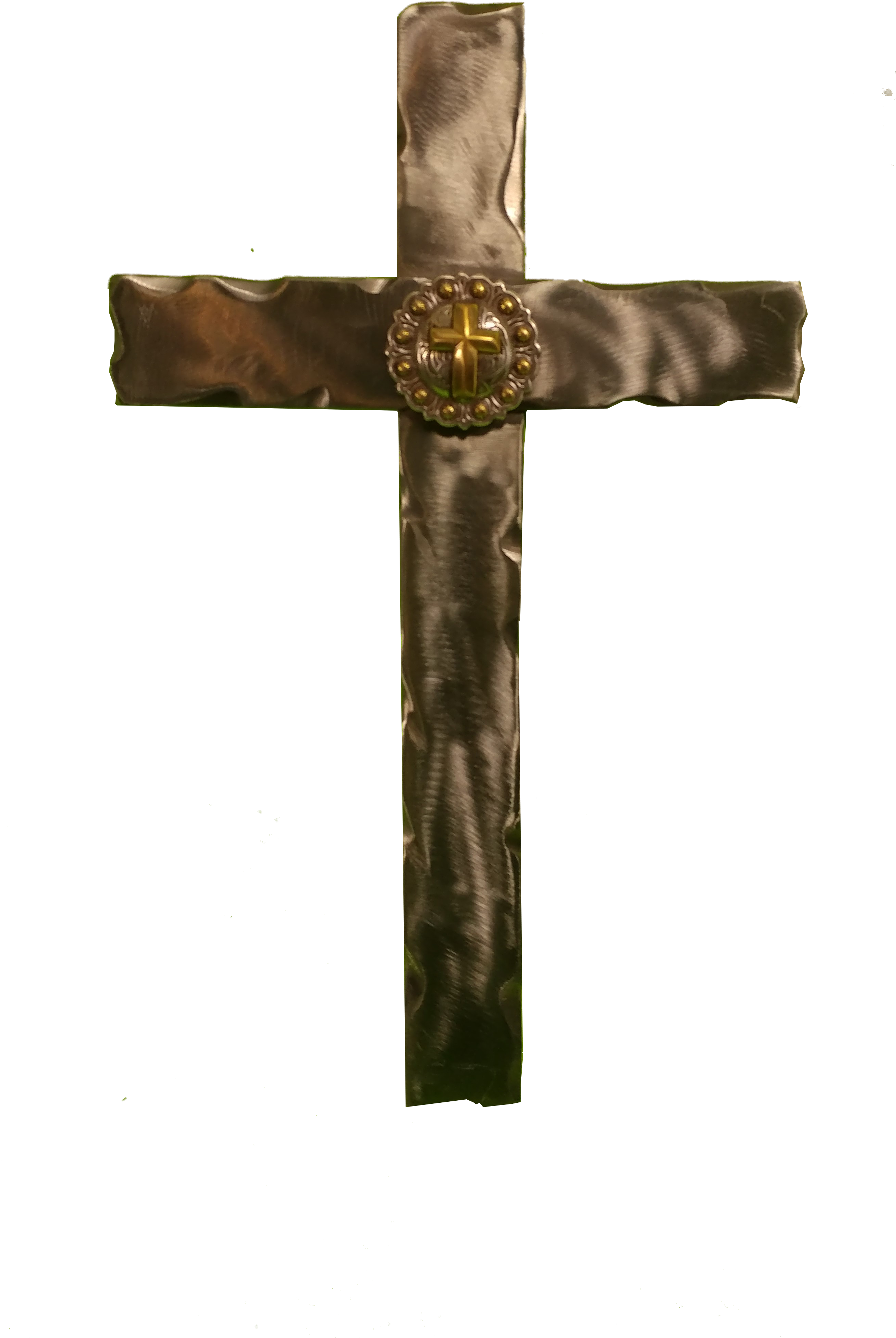 Thin Strap Wall Cross Larger Image - Strap (2620x4656), Png Download