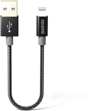 15-centimeter Metallic Mfi Lightning To Usb Cable - Mfi Program (600x600), Png Download
