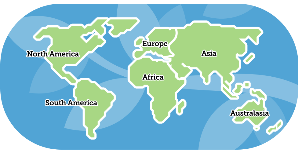 Click On A Region Or The World To See Where Others - Atlas (1000x500), Png Download