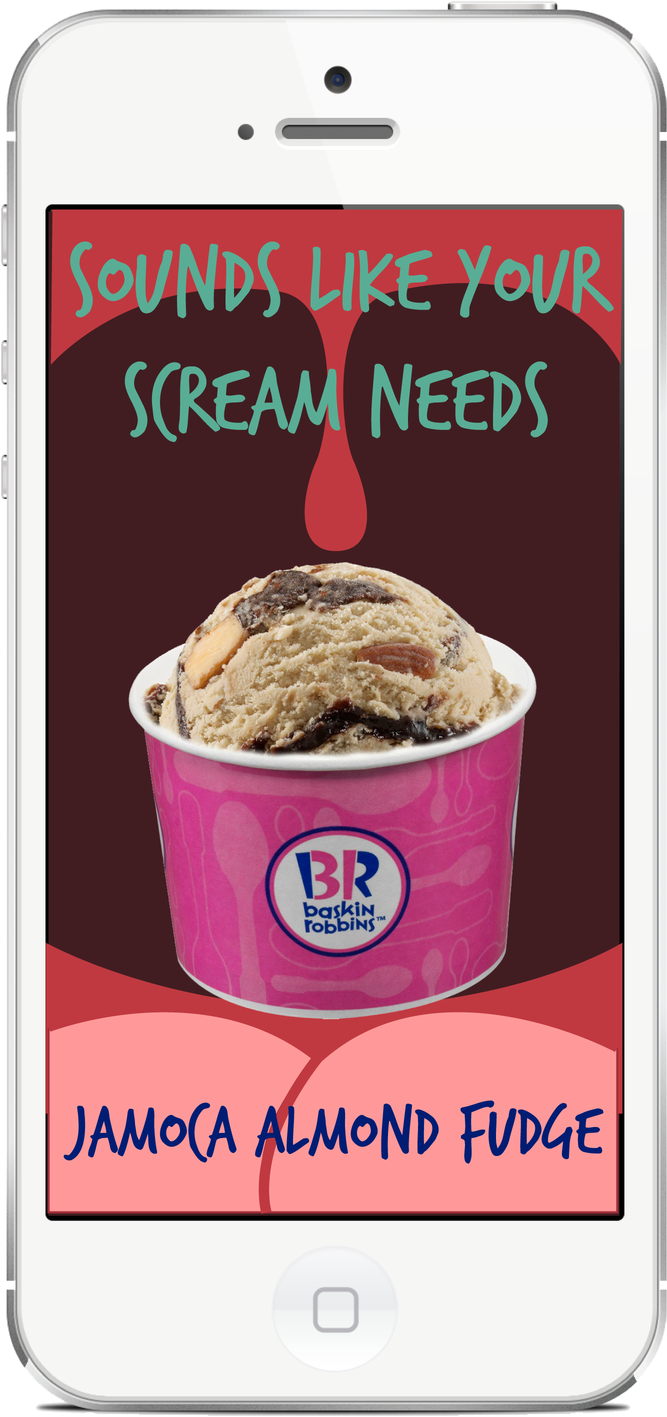 Baskin Robbins (1334x2954), Png Download
