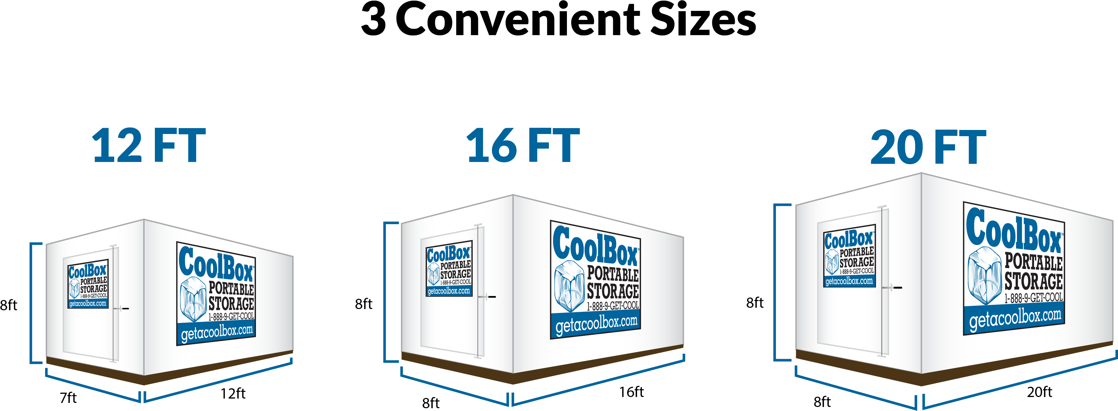 Get An Instant Online Quote - 12 Feet Container Size (3668x1342), Png Download