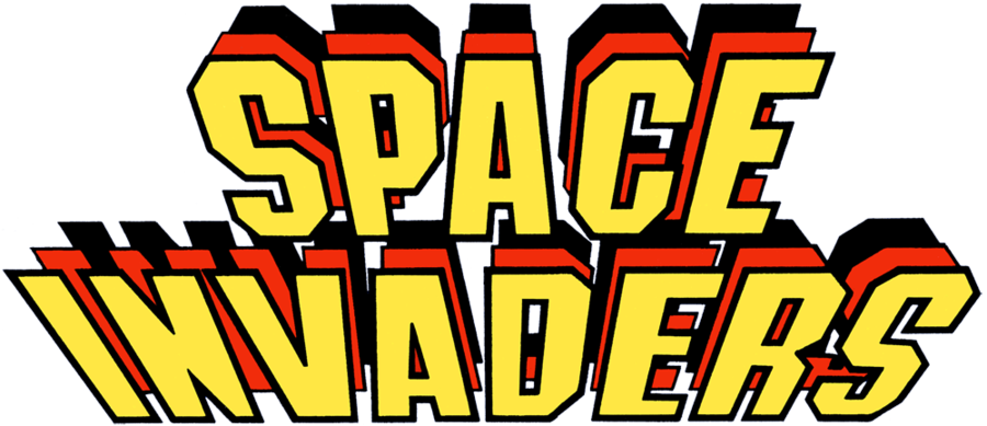 #spaceinvaders @playlegit - Space Invaders Arcade Png (900x389), Png Download