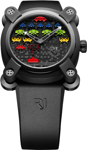 Romain Jerome Moon Dust Steel Mood Silver Auto Mg - Romain Jerome-rj.m.au.in.021.01-moon Invader Space (600x600), Png Download