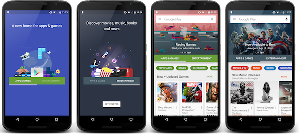 Play Store 6 Intro - Play Store 6.4 12 (600x270), Png Download