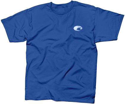 Baja0 Royal Blue Angle2 - Active Shirt (700x350), Png Download