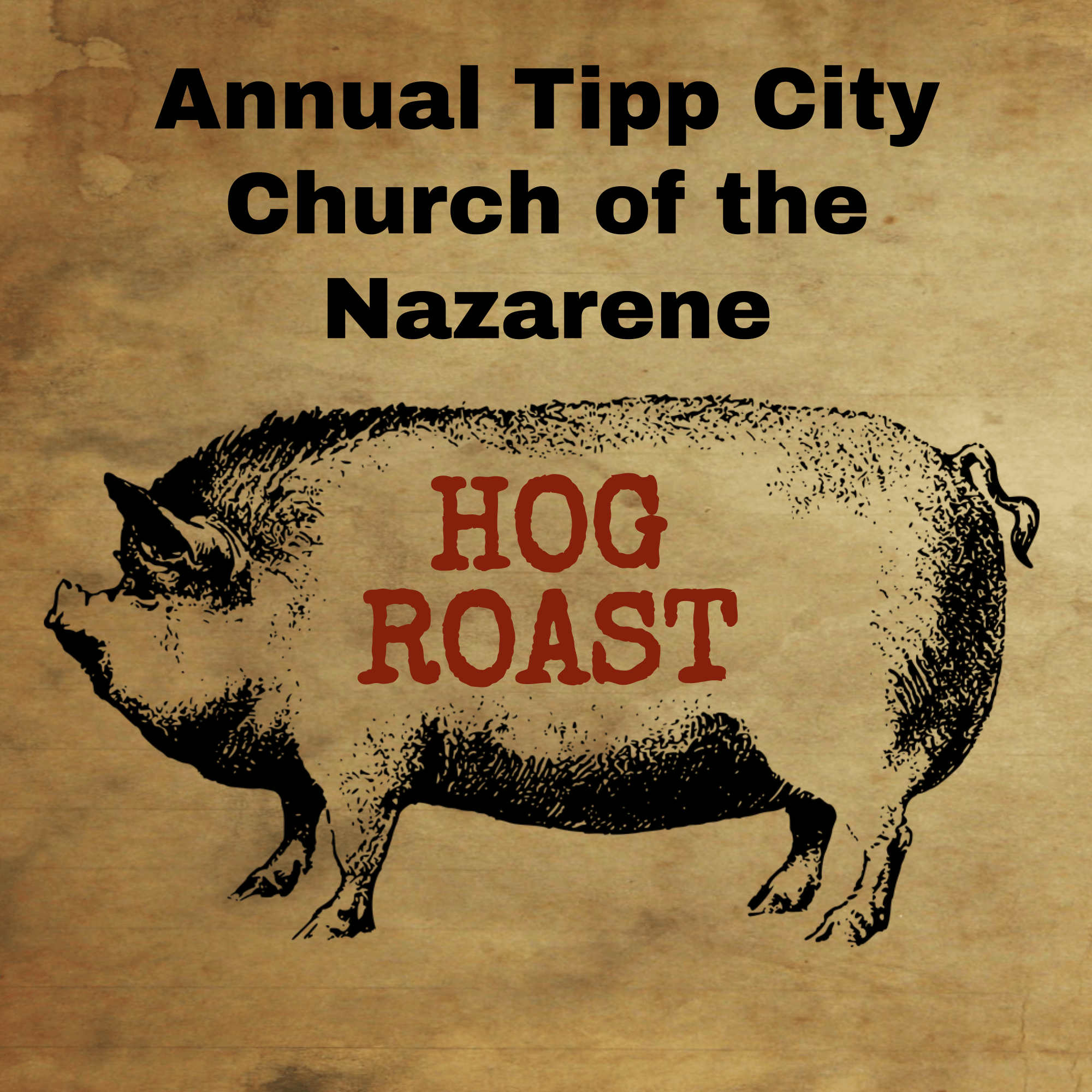 Annual Hog Roast - Count Porkula Little Rock (2000x2000), Png Download