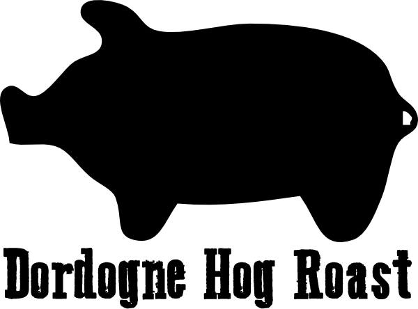 Dordogne Hog Roast - Pig Silhouette (600x444), Png Download