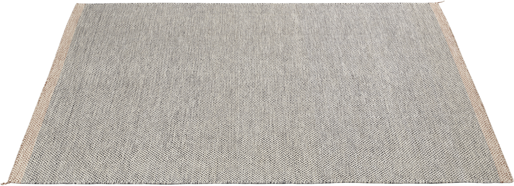 18501 Ply Rug Black White Cm 1502287088 - Muuto Ply Rug (2000x2000), Png Download