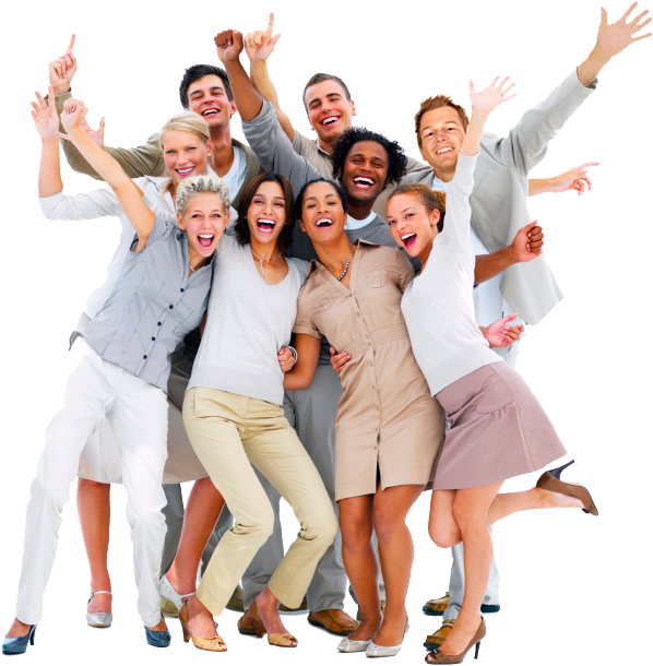 Young-professionals2 - Happy People Transparent Background (685x701), Png Download