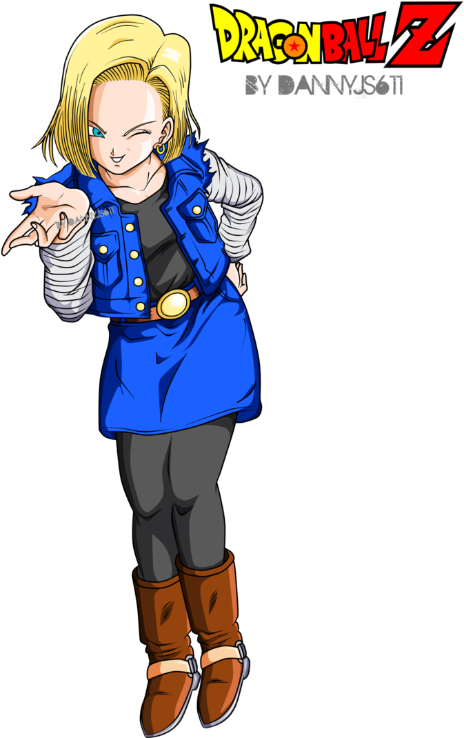 Numero 18 Dbz By Dannyjs611 - Numero 18 Dbz (725x1102), Png Download
