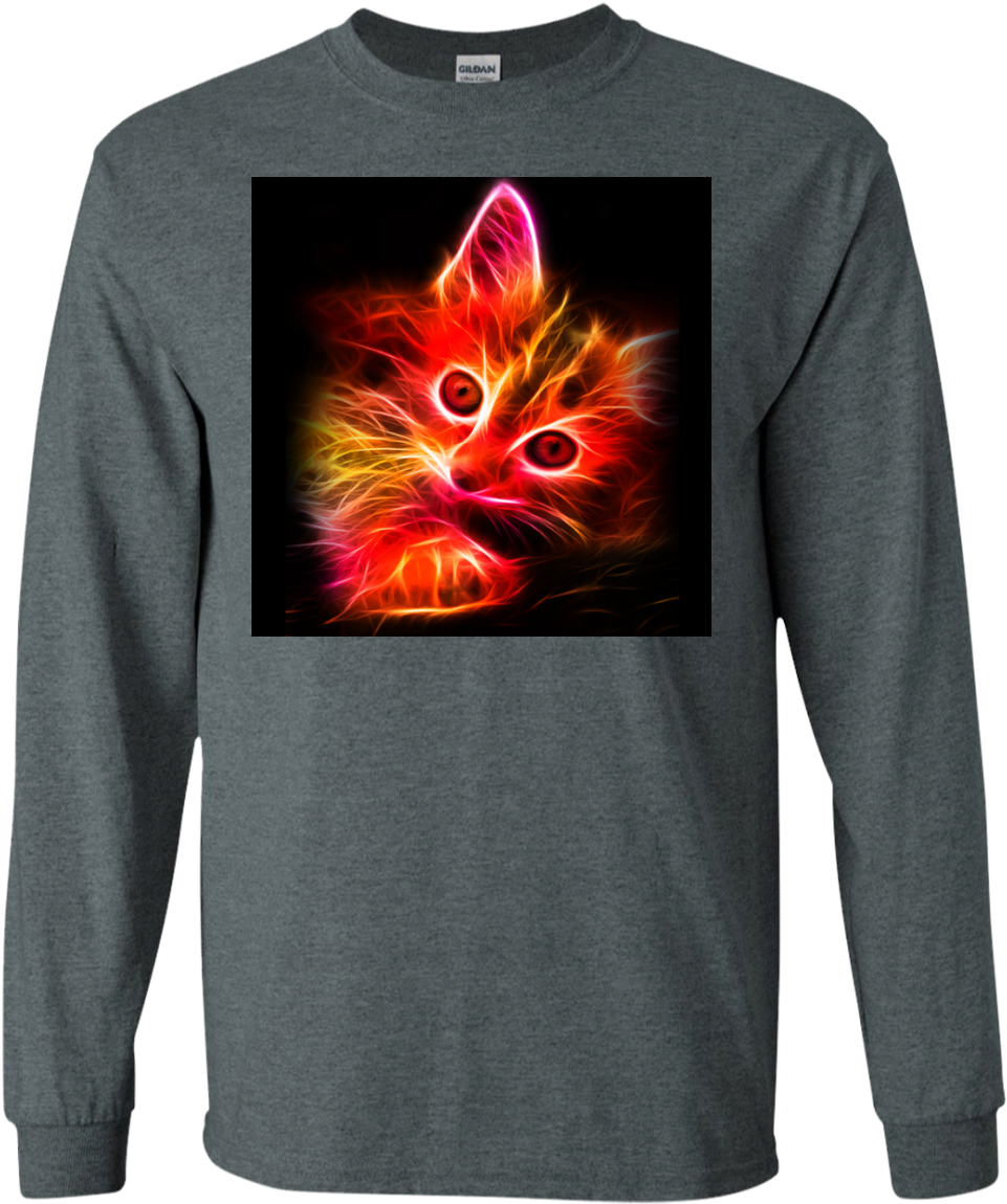Kitty Red Glow - Paragliding T Shirt (1155x1155), Png Download