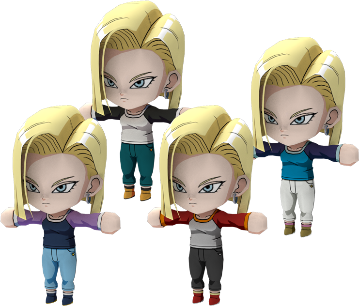 Download Zip Archive - Android 18 (750x650), Png Download