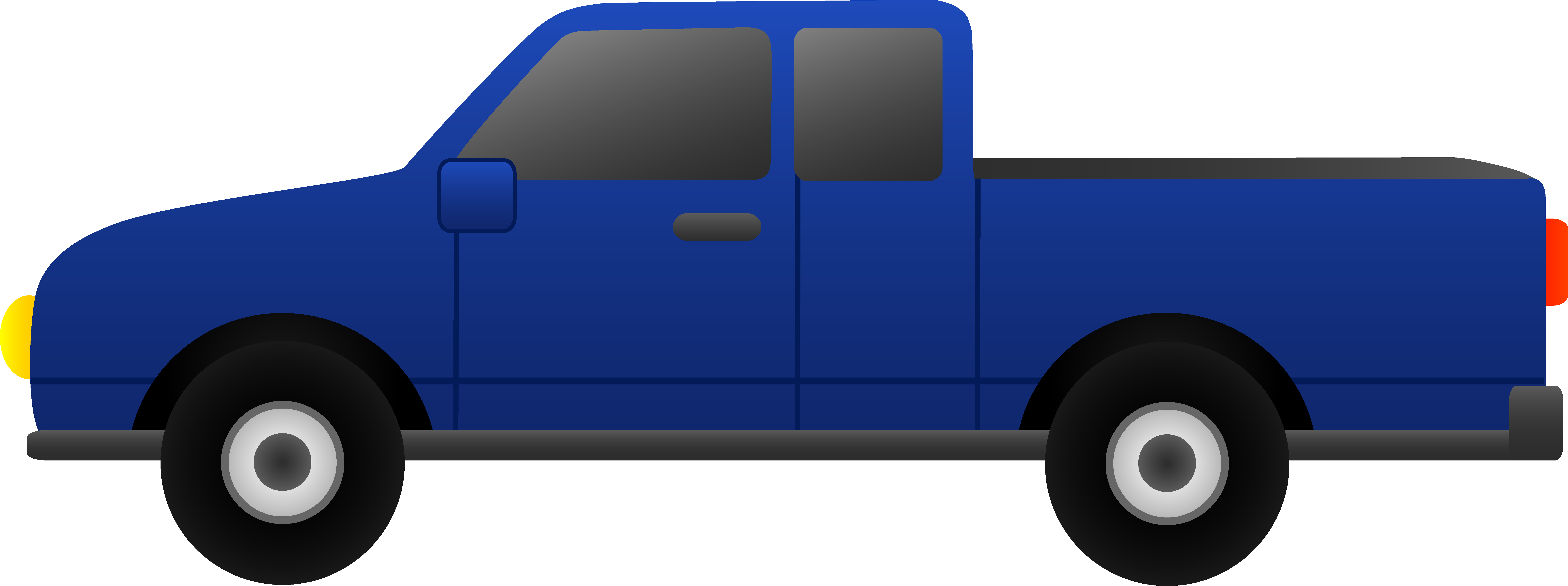 Transparent Stock Old Pickup Truck Clipart - Clipart Truck (8576x3207), Png Download