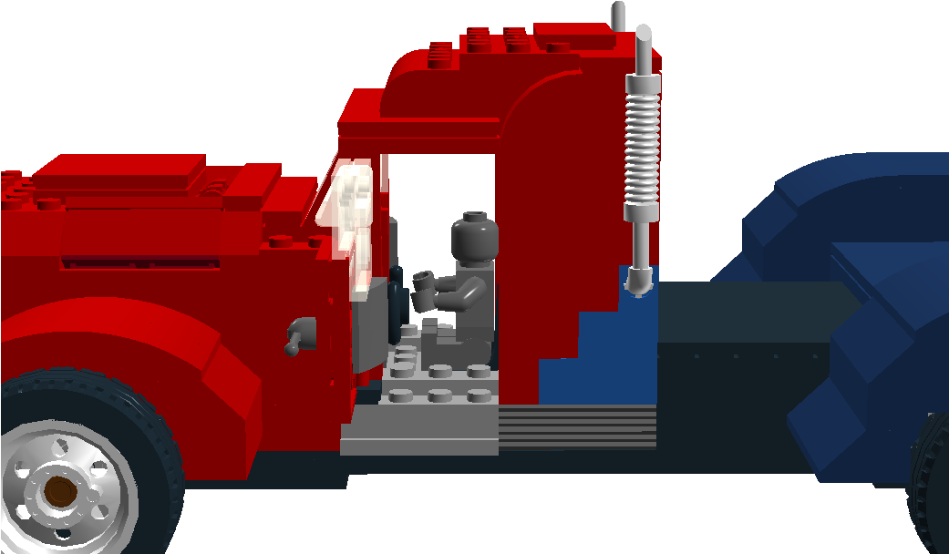 1 / - Trailer Truck (1040x691), Png Download