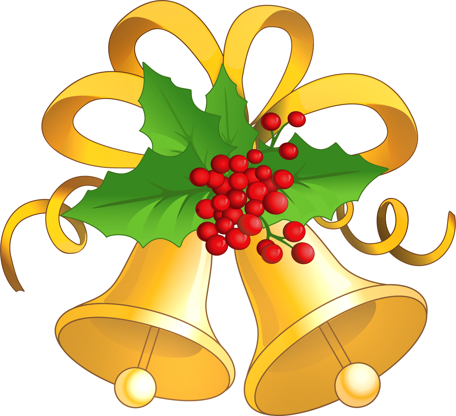 Clipart Christmas Lights Borders - Holly Clipart (1495x1366), Png Download