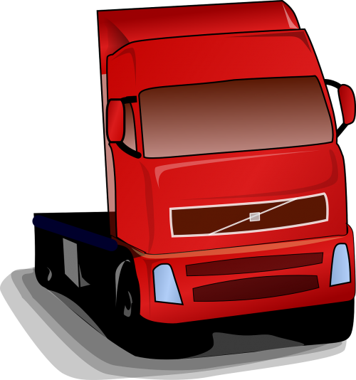 Truck Clip Art (500x534), Png Download