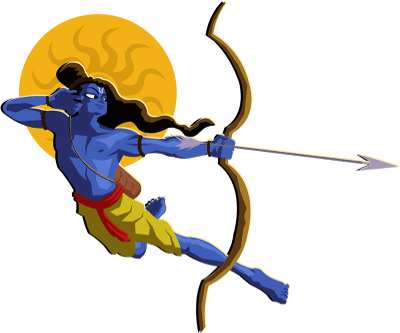 Loading - - Lord Rama Clipart Png (400x333), Png Download