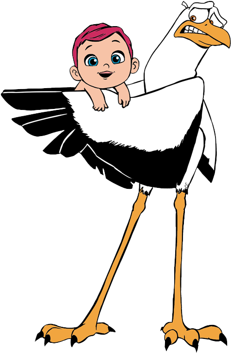 Storks Movie Clipart (483x738), Png Download