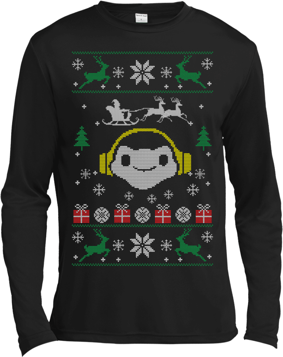 Overwatch Lucio Headphones Spray Ugly Sweater - Ya Done Messed Up A-a-ron Ugly Sweater 2 (style: Long (1155x1155), Png Download