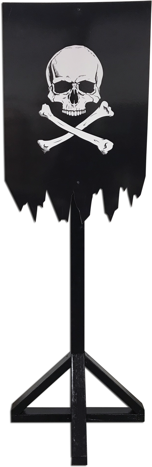 Pirate Flag Stand - Piracy (1200x1600), Png Download