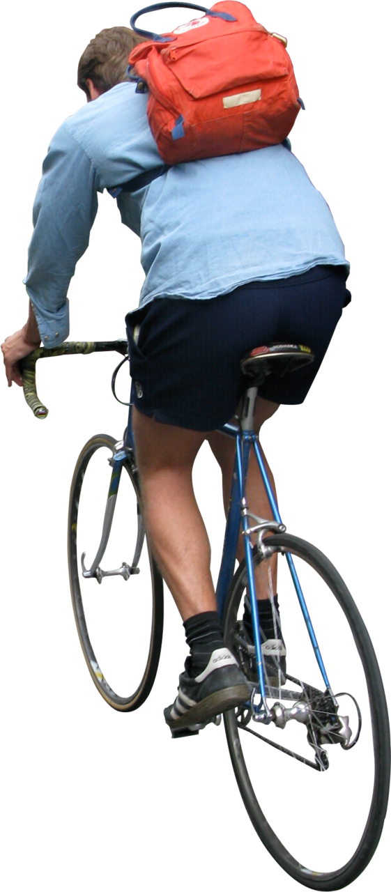 Go To Image - Bike People Png (561x1280), Png Download