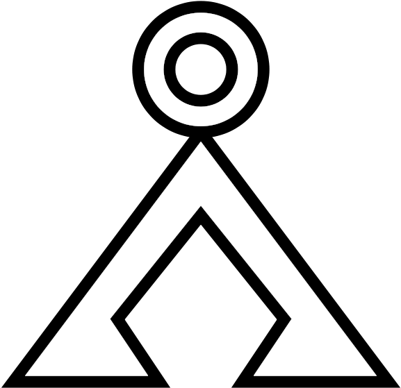 600px Stargate Earth Glyph - Stargate Earth Glyph (600x600), Png Download
