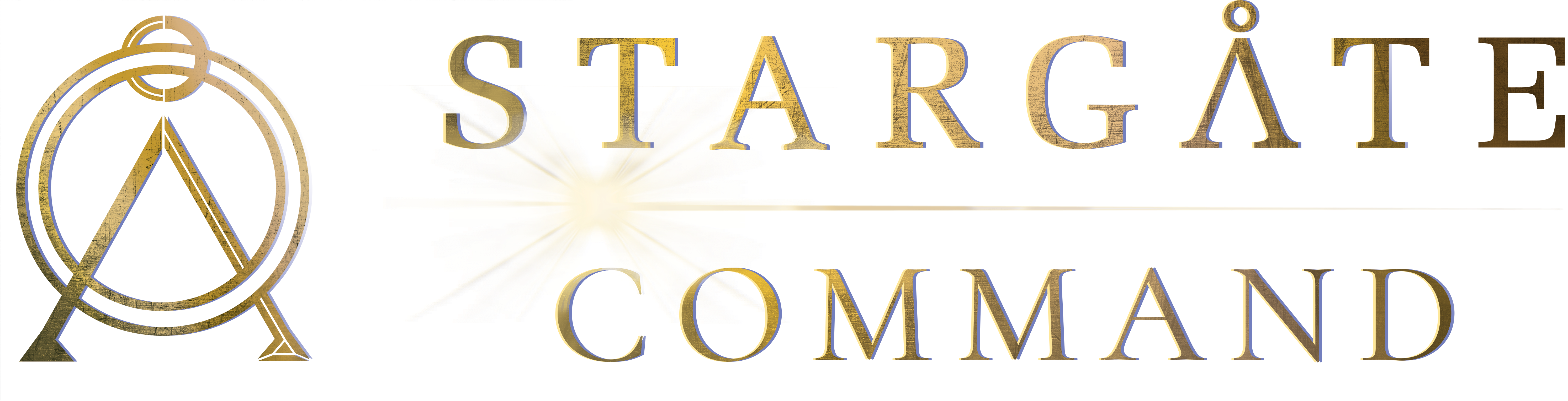 Young Catherine Embarks On An Unexpected Adventure - Stargate Command Logo (6000x1529), Png Download