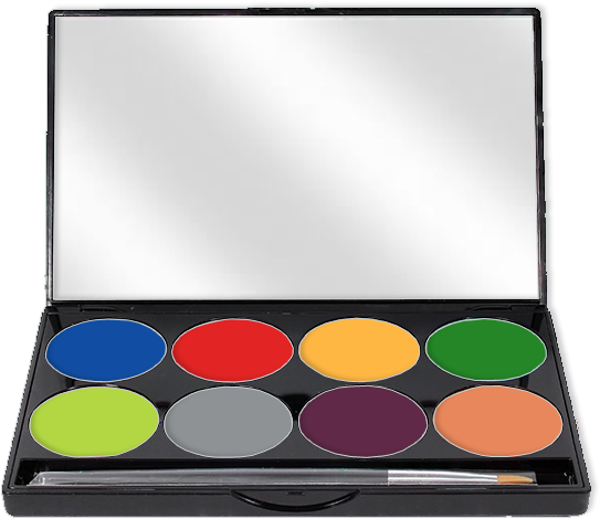 Paradise Water Activated Cake Makeup Has A Unique Blend - Eye Shadow (552x487), Png Download