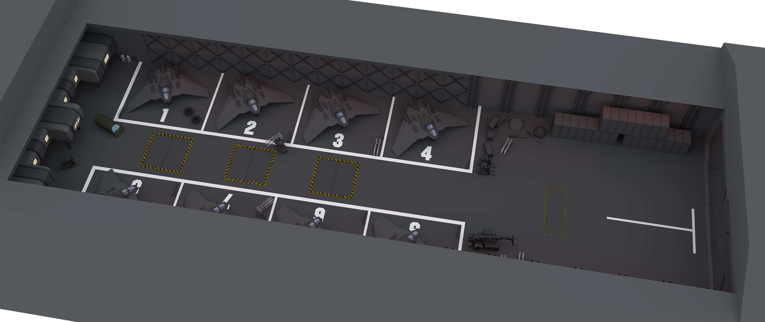 My 3d Take On Hangars Of Bc-304s, Given The Newly Stated - British Columbia (2560x1080), Png Download