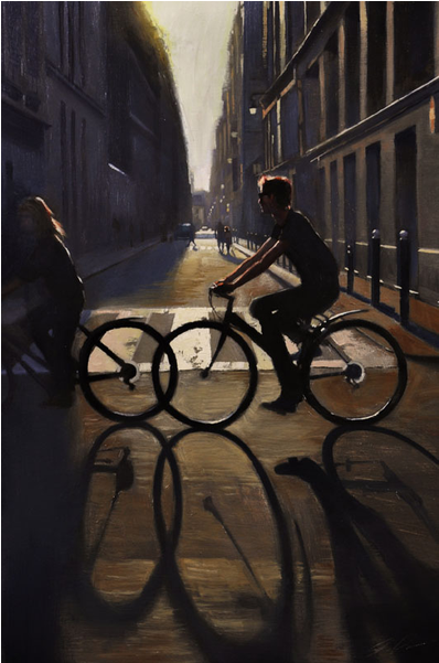 Cityscape Paintings By Artist Jonathan J - Jonathan Ahn Paintings (800x600), Png Download