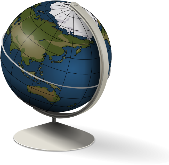 Free Earth And Globe Clipart - Globe Animation For Powerpoint (700x700), Png Download