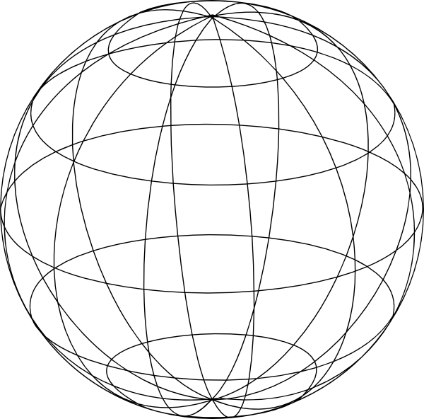 Globe Clipart Black And White - La Avventura Earth Trax (600x592), Png Download