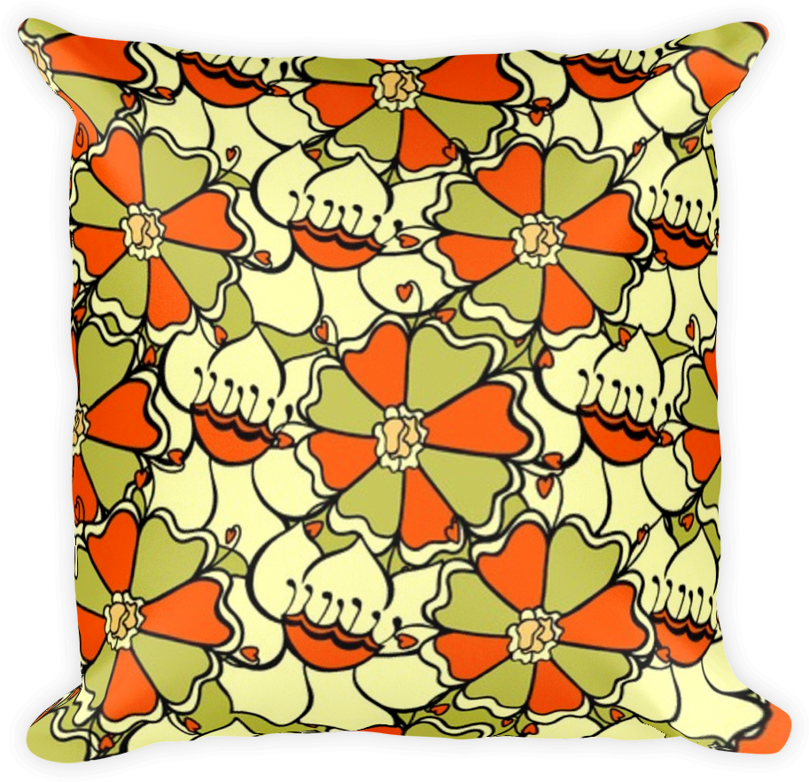 Basic Pillow - Cushion (1000x1000), Png Download