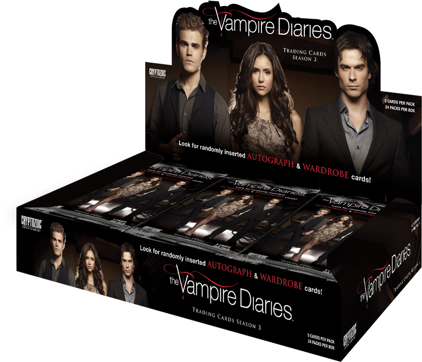 The Vampire Diaries Trading Cards Season - Vampire Diaries Trading Cards (1000x932), Png Download