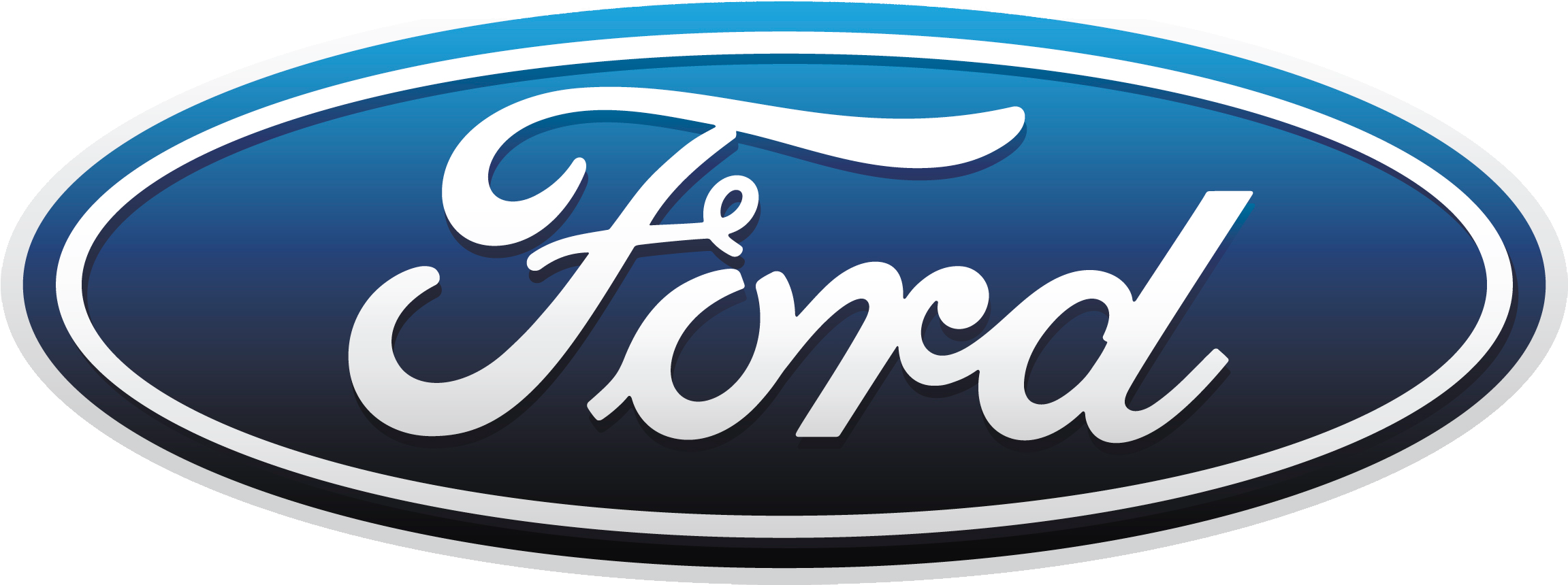 Brand Cliparts - Ford Logo Png (2302x883), Png Download