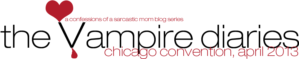 Today's Post About The Vampire Diaries Chicago Convention - Amaris (997x237), Png Download