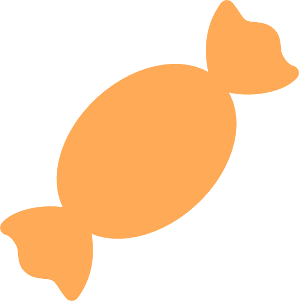 Candy Clip Art At Clker - Wrapped Candies Clip Art (594x598), Png Download