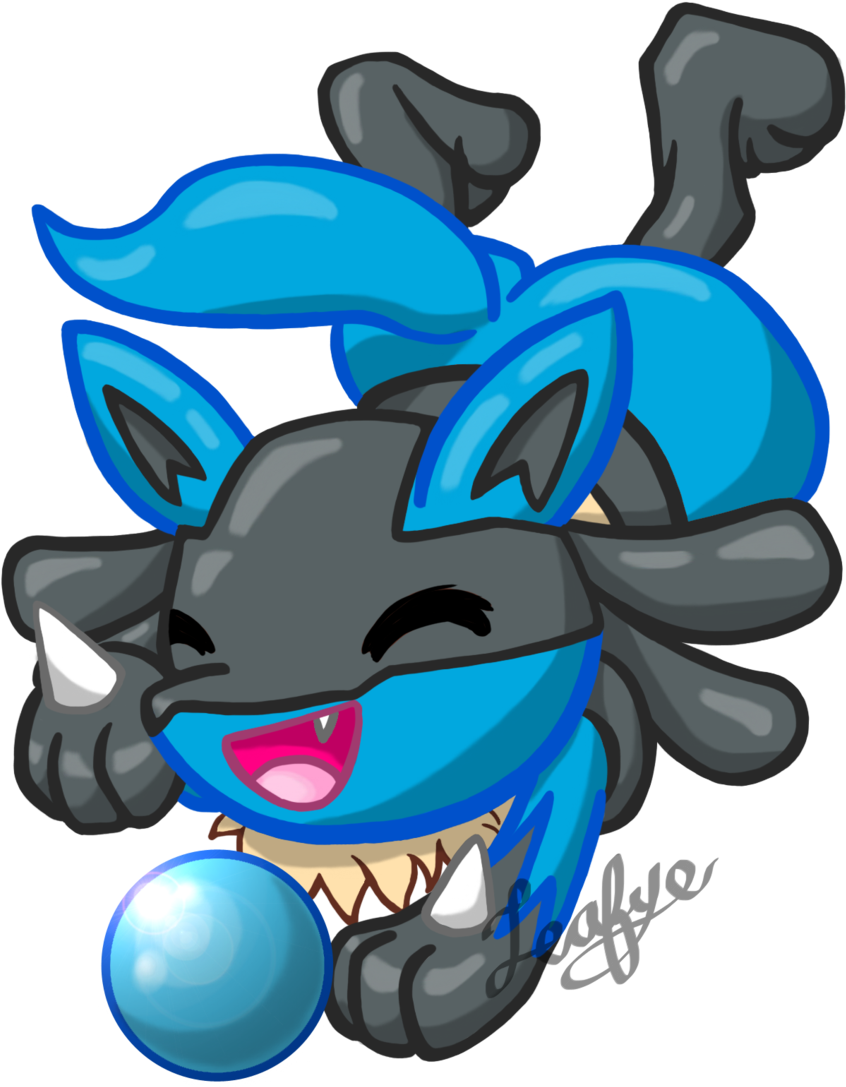 Lucario Drawing Baby - Imagenes De Lucario Chibi (900x1165), Png Download