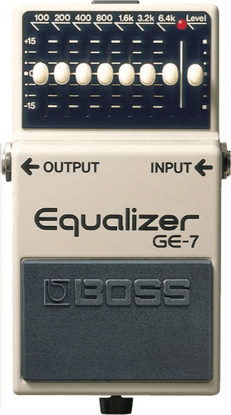 Boss Ge 7 7 Band Eq Pedal - Boss Ge-7 7-band Eq Pedal Ge-7(t) (1000x1000), Png Download